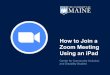 How to Join a Zoom Meeting Using an iPad › wp-content › uploads › sites › ...Jun 10, 2020  · Zoom App Opens • Touch the Join Meeting button. Sign In • Enter your name