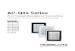 usermanual.wikiTable of Contents AC-Q4x Series Installation and Programming Manual iii Table of Contents 1. Introduction