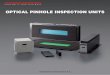 OPTICAL PINHOLE INSPECTION UNITS Pinhole judgment Hamamatsu optical pinhole inspection units allow setting