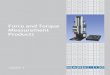 Force and Torque Measurement Productsg... · 2020. 10. 27. · CT001 Optional sample gripping jaws, pair OOrdering Information rdering Information Below models use 110V power. For