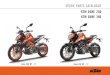SPARE PARTS CATALOGUE KTM DUKE 250 KTM DUKE 390 · 2017. 9. 23. · Dear KTM dealers, We are pleased to present the Spare Parts Catalogue for Duke 250 & Duke 390 Model. This catalogue