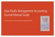 Asia-Pacific Management Accounting Journal Manual Guides-ueno.sakura.ne.jp/APMAA_asia/Guidelenes for article...Registration First Name, Last Name, Affiliation, Country, Email, Username,