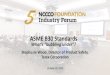 ASME B30 Standards - NCCCO Foundation · 2020. 10. 29. · B30.23 - Preview of Approved Changes • Added requirement to secure personnel platforms when personnel are entering or