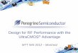 Design for RF Performance with the UltraCMOS Advantageapps.richardsonrfpd.com/Mktg/pdfs/PeregrineRFPDMTTR7.pdf · 2019. 5. 15. · STeP = Semiconductor Technology Platform . RonCoff
