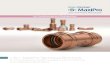 >B< MaxiPro Technical Brochure - Conex Bänninger · 2019. 6. 28. · 4 >B< MaxiPro is a press fitting system for use with hard, half hard or annealed copper tube conforming