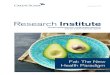 Research Institute · 2017. 9. 12. · Contents 03Introduction 04Summary 07 What is fat? 09 Fat in our diets 12 The price of fat 14 How much fat should we eat? 24 Medical research: