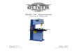 4620 14” Bandsaw · 2021. 1. 27. · for 1 year. Oliver’s obligation under this warranty shall be exclusively limited to repairing or replacing (at Oliver’s option) products