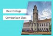 Best College Comparison Sites