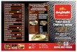 Take Out & Delivery Menu · 2020. 10. 1. · Holy Falafel Signature Choice Gluten Free Choice Ask Your Server for Details Combo #2 Vegetarian Fast FalafelsTM, Homous, Samosas, Salad