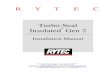 Turbo-Seal Insulated Install - Rytec Doors...R Y T E C P.O. Box 403, One Cedar Parkway, Jackson, WI 53037 Phone: 262-677-9046 Fax: 262-677-2058 Rytec Website: , Rytec On-line store: