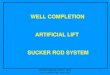 WELL COMPLETION ARTIFICIAL LIFT SUCKER ROD SYSTEMweb.tiscali.it/golfari/Rod21.pdf · 2001. 12. 28. · Cap. 2 Artificial Lift - Sucker Rod 31 2. Rottura del manicotto (continua) •