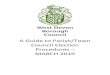 A Guide to Parish/Town Council Election Procedures MARCH 2019 · Statement of Persons Nominated 1.9 6 Uncontested Elections 1.10 7 Contested Elections - Declaration of Result 1.11