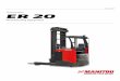 Technical sheet ER 20 - Hestra Truck · 2020. 11. 18. · ER 20 Dimensional drawings Characteristics of masts and residual capacities Triplex Free Lift TLL48 TLL54 TLL57 TLL63 TLL68
