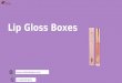 Make Your Own lip gloss box packaging With logo in Texas, USA