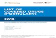 LIST OF COVERED DRUGS (FORMULARY) 2019 - Cigna...If you have questions, please call Cigna-HealthSpring CarePlan at 1-877-653-0327 (TTY: 7-1-1), 7 days a week, 8 a.m. to 8 p.m. Central