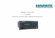 Weight Controller HI-3030 INSTALLATION AND SERVICE MANUAL · 2014. 11. 6. · Local Field Service Hardy has over 200 field technicians in the U.S., and more positioned throughout