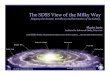 Milky Way Tomography with SDSS - UCSBonline.itp.ucsb.edu › online › milkyway_c08 › juric › pdf › Juric_MilkyWayC… · The SDSS View of the Milky Way Mario Juric ,