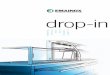 drop -ni · 2018. 12. 4. · Heating elements block is tilting for an easier cleaning of the tank. Moulded cooking tanks for maximum hygiene, AISI 316 construction for maximum durability