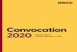 Convocation 2020 - Nova Scotia Community College · 2020. 11. 18. · 1 NSCC Convocation 2020 Dear Class of 2020, You did it! On behalf of everyone at the College, congratulations