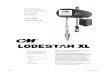 OPERATING, MAINTENANCE & PARTS ELECTRIC CHAIN HOIST › pdf › cm-lodestar-xl-hoist-manual.pdf2. Notoperate the hoist until you have thoroughly read and understood this Operating,