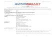 SAFETY DATA SHEET Quattro - Autosmart International · 2019. 2. 26. · Revision date: 26/07/2018 Revision: 13 Supersedes date: 12/07/2018 SAFETY DATA SHEET Quattro According to Regulation