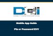 Mobile App Guide Pin or Password EVV · 2020. 12. 22. · Clock Out Verification: Pin or Password 12 The clock out process for Pin or Password is now complete. There is a summary