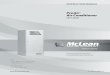 ProAir Air Conditioner - Mclean Parts · 2014. 1. 8. · Operate the air conditioner for five (5) to ten (10) minutes. No excessive noise or vibration should be evident during this