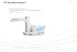 Mobile X-Ray System - Shimadzu...X-ray irradiation while the MobileArt Evolution is in motion. Press one of the [All Free] buttons to release all electromagnetic locks on arm rotation,