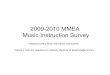 2009-2010 MMEA Music Instruction Survey - Pentucket Musicpentucketmusic.weebly.com/uploads/6/9/7/3/6973296/music... · 2019. 12. 6. · Music Instruction Survey Massachusetts Music