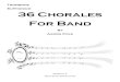 Trombone Euphonium 36 Chorales For Band - Weeblyallegrochartercarlson.weebly.com/uploads/5/8/1/1/... · 2018. 11. 13. · 36 Chorales For Band By Aaron Cole Version 1.0 Decoygrape