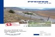 The new ISOSTOP E/Ev Rockfall protection barriers ISOFER AG … · 2017. 5. 30. · The new ISoSToP E/Ev Rockfall protection barriers 100 – 1000kJ 05/2013 PFEIFER ISoFER « Net