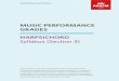 ABRSM Music Performance Grades › media › 64819 › 10-harpsichord...For Performance Grades, candidates are asked to present four pieces at each grade. ABRSM Performance Grades