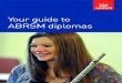 Your guide to ABRSM diplomas · Our teaching diplomas are designed for candidates who are intending . to take up or have already begun instrumental or vocal teaching. Teaching Skills