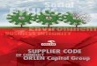 SUPPLIER CODE - Unipetrol RPA · 2017. 2. 9. · Suppliers to undertake remedial measures. ORLEN Capital Group expects that due to the relationship with Suppliers of ORLEN Capital