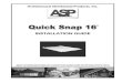 Architectural Sheetmetal Products | Architectural Sheetmetal …aspincorp.com/wp-content/uploads/2015/06/QuickSnap... · 2015. 6. 9. · Architectural Sheetmetal Products, Inc. Quick