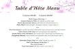 Table d’Hôte Menu - DoubleTree › resources › media › dt › ...2 Course £16.95 3 Course £18.95 Chef’s Soup of the Day V Ham Hock Terrine with homemade piccalilli Warm