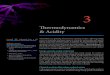 Thermodynamics & Acidity - Harvard University · 2018. 9. 24. · Chapter 3 Thermodynamics & Acidity 3 water (the products) to capture the idea that energy is released when the reaction