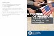 A PROMISE - USCIS...A PROMISE Of fREEdOM: An Introduction to U.S. History and Civics for Immigrants Note to the Reader: This is a modified version of the discussion booklet for A Promise