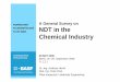 A General Survey on NDT in the Chemical Industry · 2006. 11. 8. · Andreas Hecht + Peter Rost, BASF AG ECNDT-Berlin, Sept. 2006, Fr.1.2.1 23 Ludwigshafen Process Piping Verbund