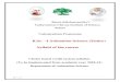 Yashavantrao Chavan Institute of Science, Satara Undergraduate …ycis.ac.in/dept/ani/pdf/Bsc-I Syllabus 10 dec 2020.pdf · 2021. 1. 1. · 1 | P a g e Rayat shikshansanstha’s Yashavantrao
