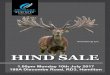 HIND SALE - tradedeer.co.nz · The sale will be conducted by Neville Clarke under the auspices of the New Zealand Stock and Station Agents Association according to their usual terms