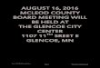 AUGUST 16, 2016 MCLEOD COUNTY BOARD MEETING ... Meetings/2016/Aug_16_2016_Board...Aug 16, 2016 Board AgendaA.docx Page 2 * Board Action Requested McLEOD COUNTY BOARD OF COMMISSIONERS