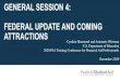 GENERAL SESSION 4: FEDERAL UPDATE AND COMING … · 2020. 11. 20. · 15 COVID-19 WAIVERS AND FLEXIBILITIES COVID-19 Impact on higher education General Session #5 - Federal Update: