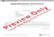 BEGINNING BAND Grade 1 Appalachian Overture · 2017. 9. 21. · Please note: Our band and orchestra music is now being collated by an automatic high-speed system. The enclosed parts