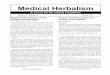 Medical Herbalism - MEDHERB.COMmedherb.com/eletter/Issue-163-Web.pdfwith non-al l er ge nic, non-im m une-m od u late d food sen si tiv ity and may oc cur sin gu larly or may oc cur