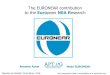 The EURONEAR contribution to the European NEA Research · Capturadas entre enero de 1999 y mayo 2013. Identificación de 518 NEA´s de los cuales 113 con V mag 25 aprox. Suprime Cam