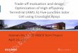 Trade-off evaluation and design Optimization of High efficiency Terrestrial … · 2018. 9. 21. · The starting point: Double BSF Layer InGaP/GaAs DJ solar cell InGaP/GaAs dual junction