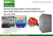 Advanced Adsorption Technology for New High-Efficiency Natural … · 2019. 5. 13. · 25% of home furnaces @ 90+% AFUE vs. 75% of home furnaces @ 80% or less AFUE Comparison of 80,000