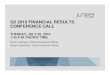 Q2 2010 Financial Results Conference Calls1.q4cdn.com/608738804/files/doc_presentations/q210-earnings-cal… · Q2 2010 FINANCIAL RESULTS CONFERENCE CALL TUESDAY, JULY 20, 2010 1:45
