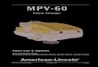 MPV-60 - Nilfisk · 2-6 American-Lincoln MPV 60 H49 H92 H78 H78 H78 H92 H53 H47 H92 C1106-2a/9701 2 2 2 2 1 MAIN BROOM LIFT FRAME KEY NO. PART NUMBER DESCRIPTION QTY. 1 8-03-04319